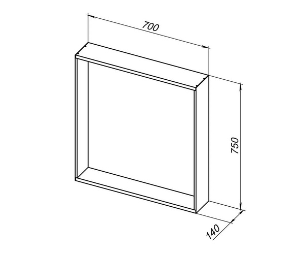 зеркало ALLEN BRAU REALITY 70